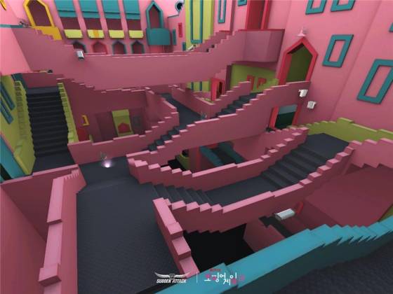 ‘서든어택’ 오징어 게임 시즌3 컬래버레이션 전장 ‘미로 계단’