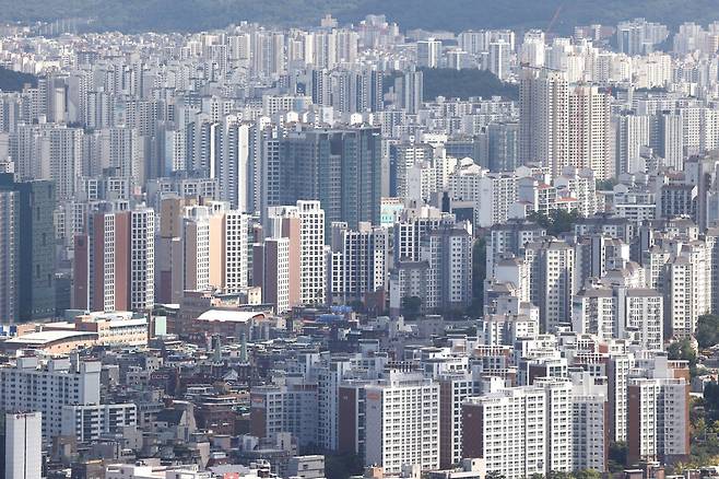 서울 아파트 모습. 연합뉴스