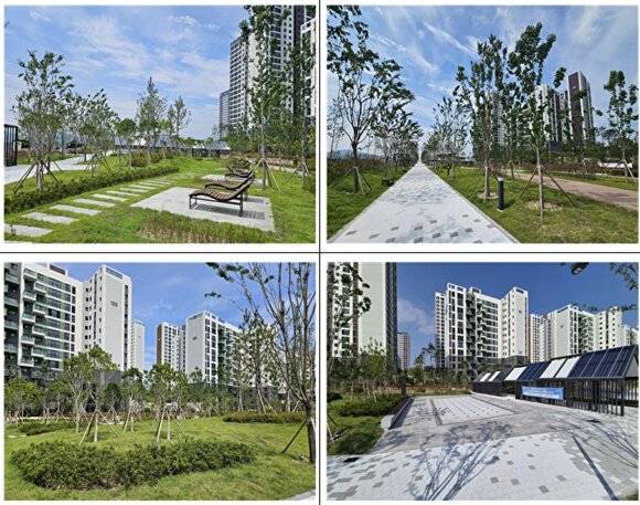 부산광역시 강서구 에코델타시티 1호 근린공원 모습. [사진=부산광역시]