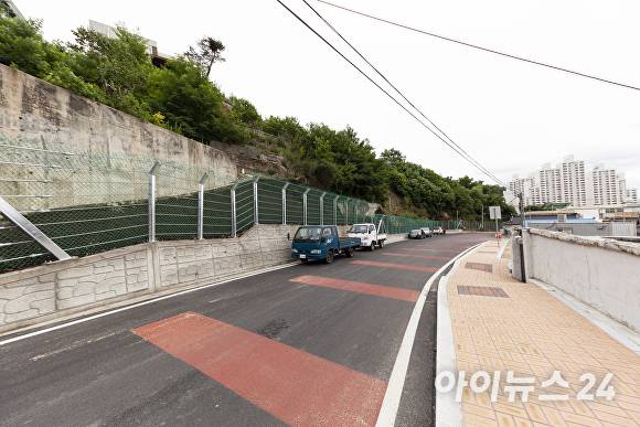 영주시 효자마을 안전보행로 조성 후 모습. [사진=경북도청]