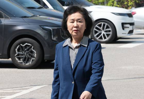 김영선 전 국민의힘 의원. 연합뉴스