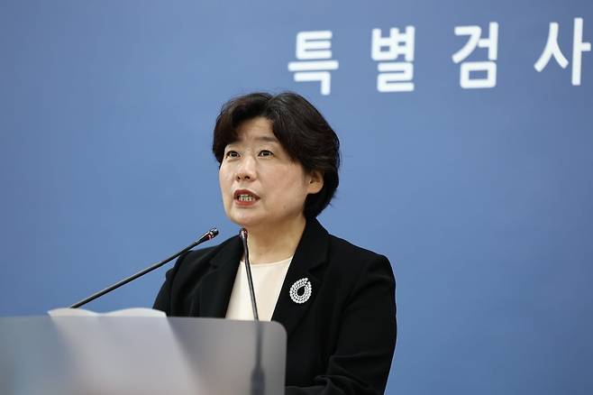 조은석 내란 특검팀의 박지영 특검보./사진=뉴스1