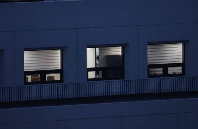 민중기 특별검사팀이 입주한 서울 종로구 광화문 KT웨스트빌딩. 연합뉴스