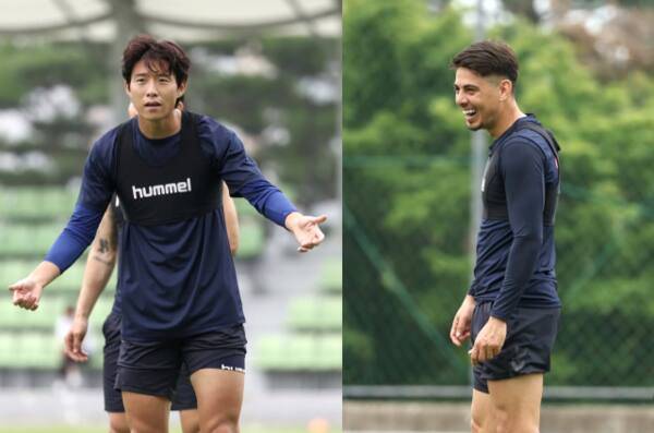 K리그1 수원FC가 이번 여름 이적시장에서 안현범(왼쪽), 윌리안(오른쪽) 등 알짜배기 영입에 성공하면서 후반기 반등을 노리고 있다. 수원FC 제공