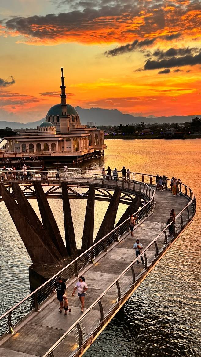 다룰 하나 브릿지 일몰 / 사진=홍지연 여행+ 기자