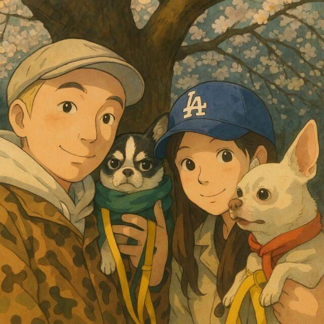 이성우와 그의 아내 그림./이성우 인스타그램