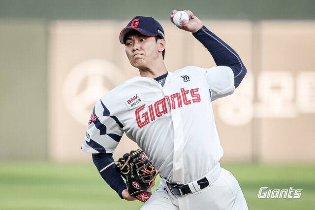 롯데 자이언츠 홍민기./롯데 자이언츠