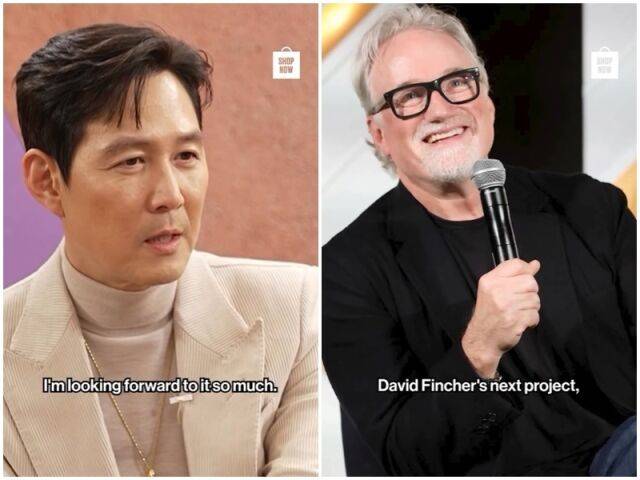 이정재, 데이빗 핀처./컴플렉스팝 소셜미디어