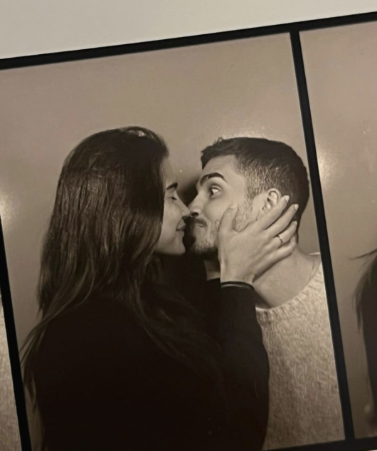 [사진] 라이프치히 소속 안드레 실바와 그의 아내 / 안드레 실바 소셜 미디어 계정