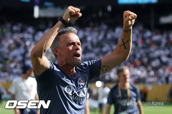 [사진] 루이스 엔리케 PSG 감독 ⓒGettyimages(무단전재 및 재배포 금지)
