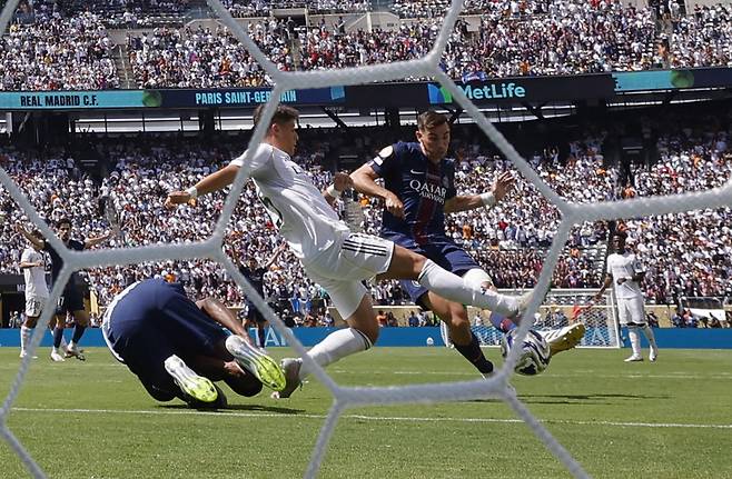 PSG 공격. 로이터연합뉴스
