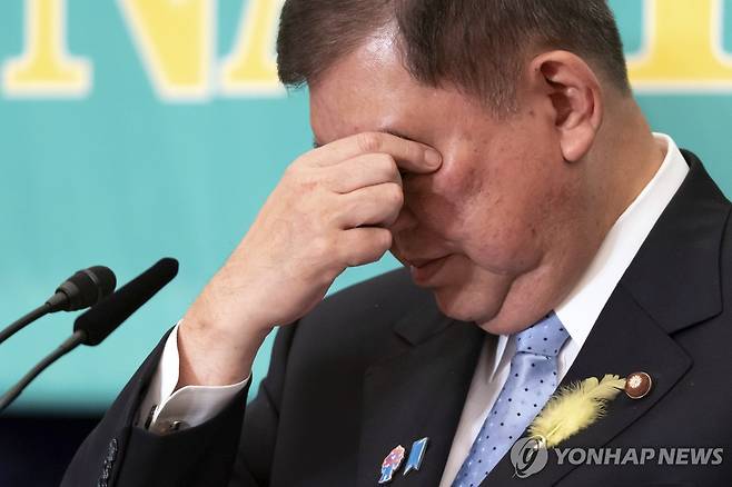 이시바 시게루 일본 총리 [AP 연합뉴스 자료사진. 재판매 및 DB 금지]