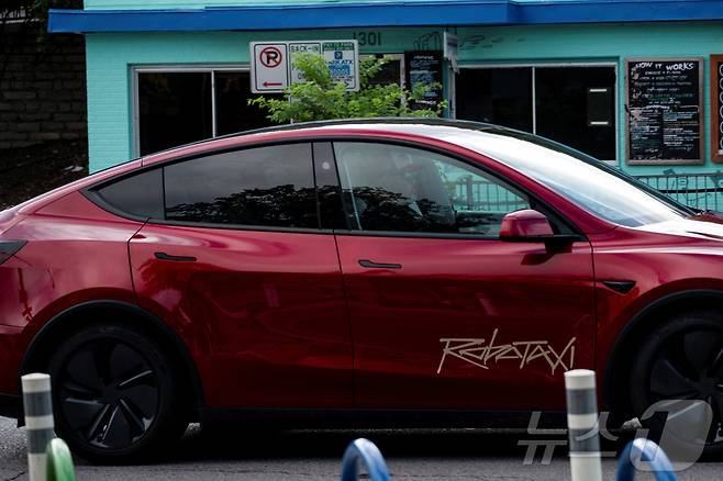 테슬라 로보택시. ⓒ 로이터=뉴스1 ⓒ News1 권영미 기자