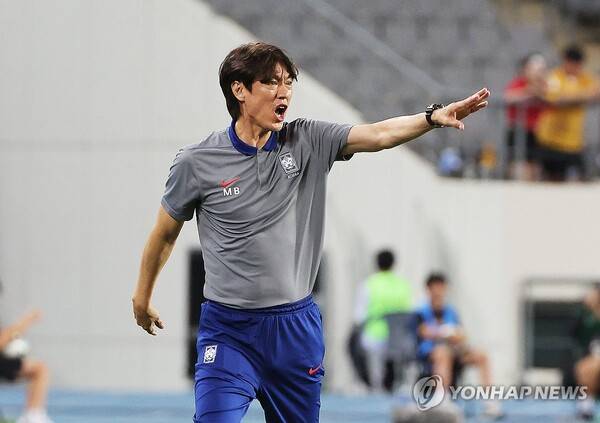 홍명보 감독. ⓒ연합뉴스