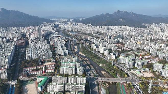 서울 아파트 단지 모습. ⓒ 노원구 제공