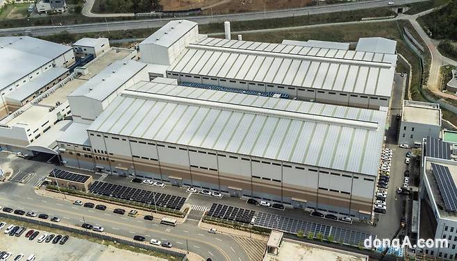 포스코퓨처엠 세종음극재공장 전경