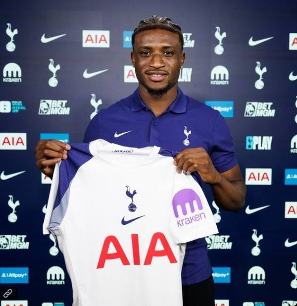 모하메드 쿠두스(토트넘홋스퍼). 토트넘홋스퍼 X 캡처