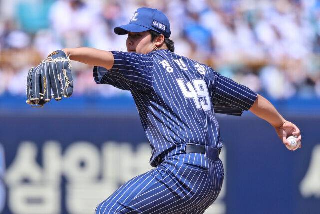 삼성 라이온즈 정민성./삼성 라이온즈