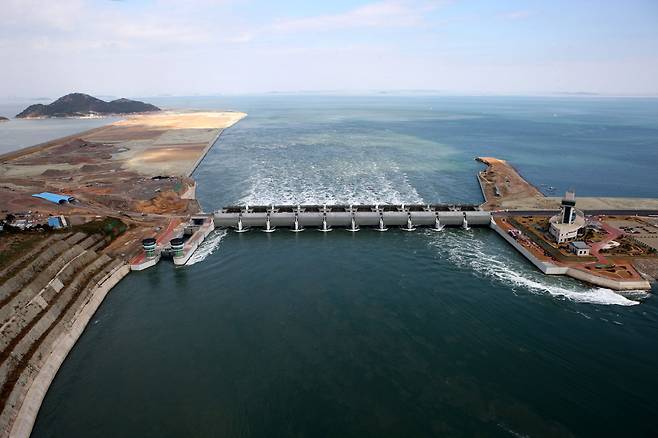 새만금 지구 전경 [연합]