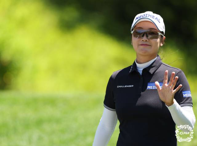 공동 2위에 나선 한진선. 사진 제공=KLPGA