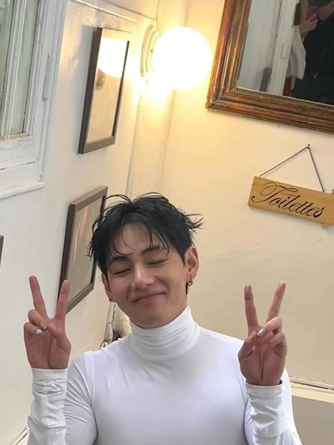 BTS 뷔 SNS 캡처