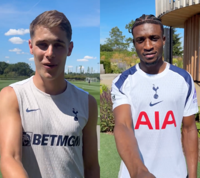 ▲ 쿠두스는 토트넘과 경기 도중 판 퍼 펜과 물리적으로 충돌해 다이렉트 퇴장을 당했다. 당초 주심은 옐로 카드만 꺼냈으나 비디오 판독 끝에 레드로 색깔이 바뀌었다. 이후 영국축구협회(FA)는 사후 징계로 총 5경기 출장 정지 처분을 내려 쿠두스의 잘못을 공식화했다. ⓒ 토트넘 홋스퍼