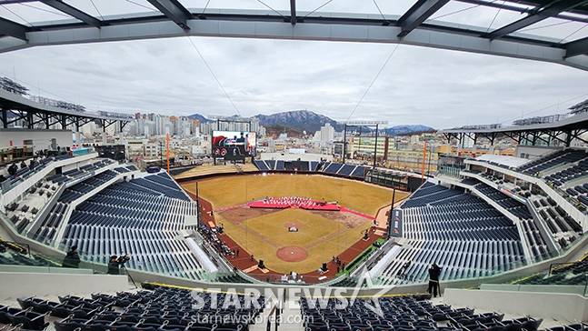 대전 신구장인 대전 한화생명 볼파크. /사진=김진경 대기자