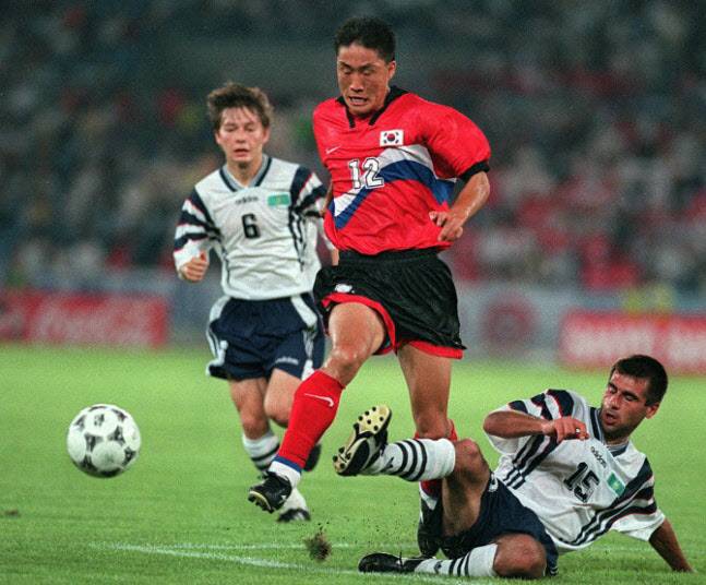 국가대표 시절 이기형 감독. 사진=AFPBB NEWS