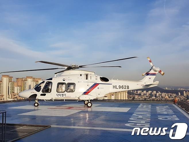 인천시 닥터헬기(인천시 제공)2019.12.8/뉴스1 ⓒ News1