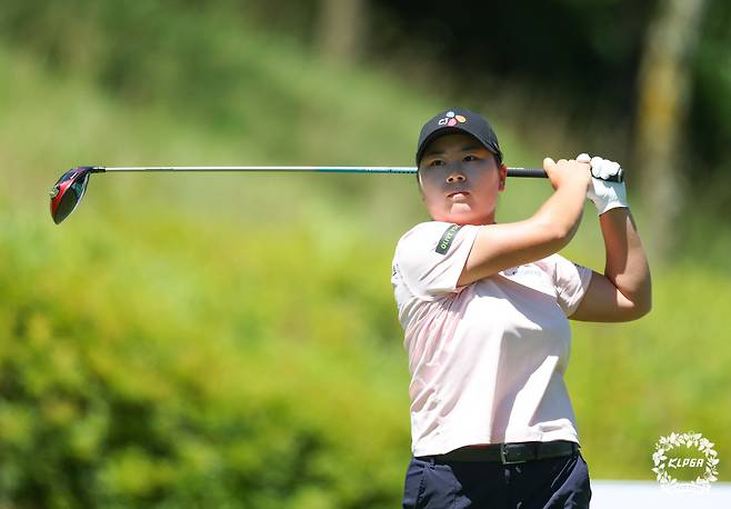 홍정민 하이원리조트 여자오픈 2025 3R 2번홀 티샷