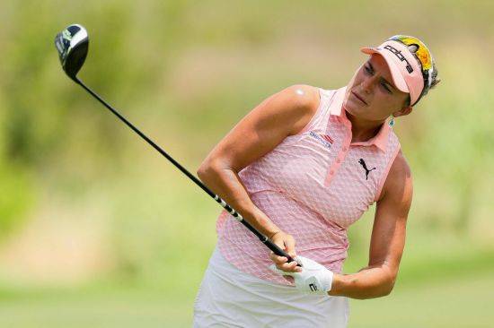 렉시 톰프슨은 작년 은퇴 선언 이후 대회에 계속 출전하는 '특이한 행보'를 이어가고 있다. AFP연합뉴스