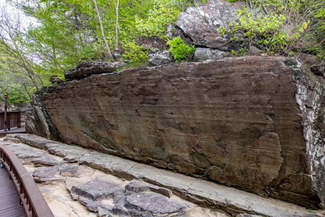울산 울주군 천전리 명문과 암각화. 국가유산청 제공