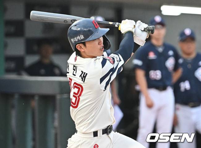 [OSEN=부산, 이석우 기자]  롯데 자이언츠 전민재/ foto0307@osen.co.kr