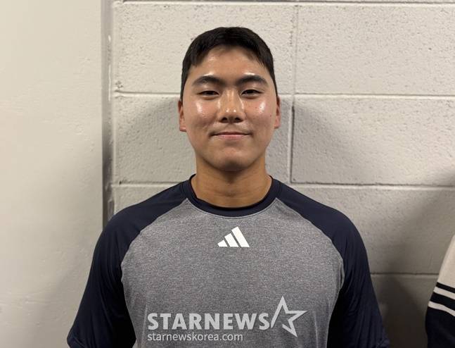 상무 윤준호가 11일 취재진과 인터뷰를 하고 있다. /사진=양정웅 기자