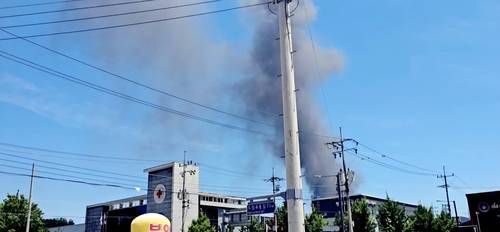 화재 현장 [독자 서성필 씨 제공. 재판매 및 DB 금지]