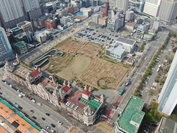 시흥시가 최근 매각공고를 낸 월곶동 옛 마린월드 부지. /시흥시 제공