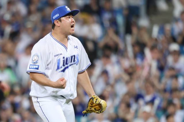 삼성 라이온즈의 오른손 불펜 이승현. 삼성 제공