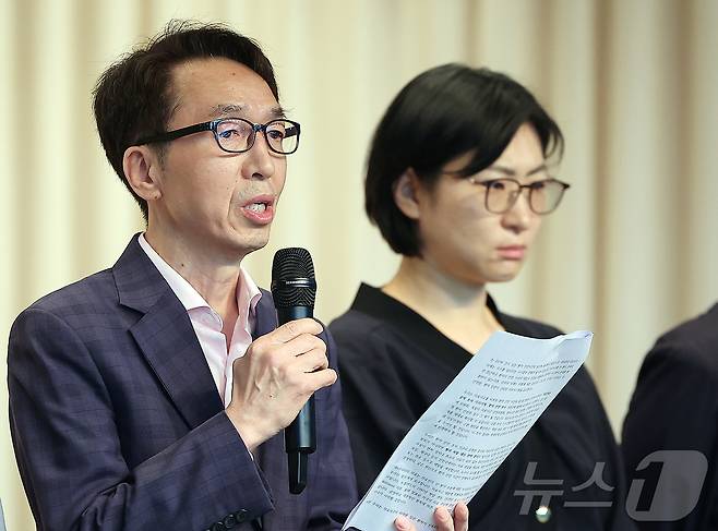 김성주 한국중증질환연합회 대표. 2025.6.11/뉴스1 ⓒ News1 김진환 기자