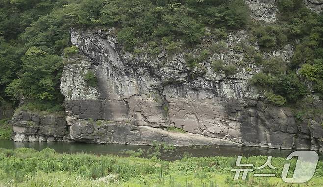 유네스코 세계문화 유산 등재가 확정된 '울주 대곡리 반구대 암각화'의 13일 주암면 모습. 2025.7.13/뉴스1 ⓒ News1 조민주 기자