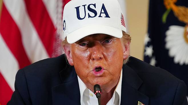 도널드 트럼프 미국 대통령 [연합뉴스/AP 제공]