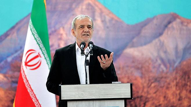 마수드 페제시키안 이란 대통령 [연합뉴스/이란 대통령실 홈페이지·WANA·로이터 제공]