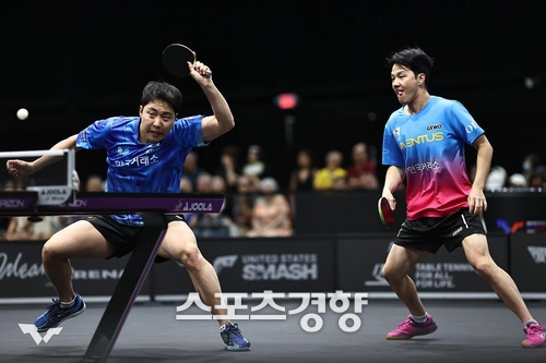 임종훈(왼쪽)과 안재현 | WTT SNS 캡처