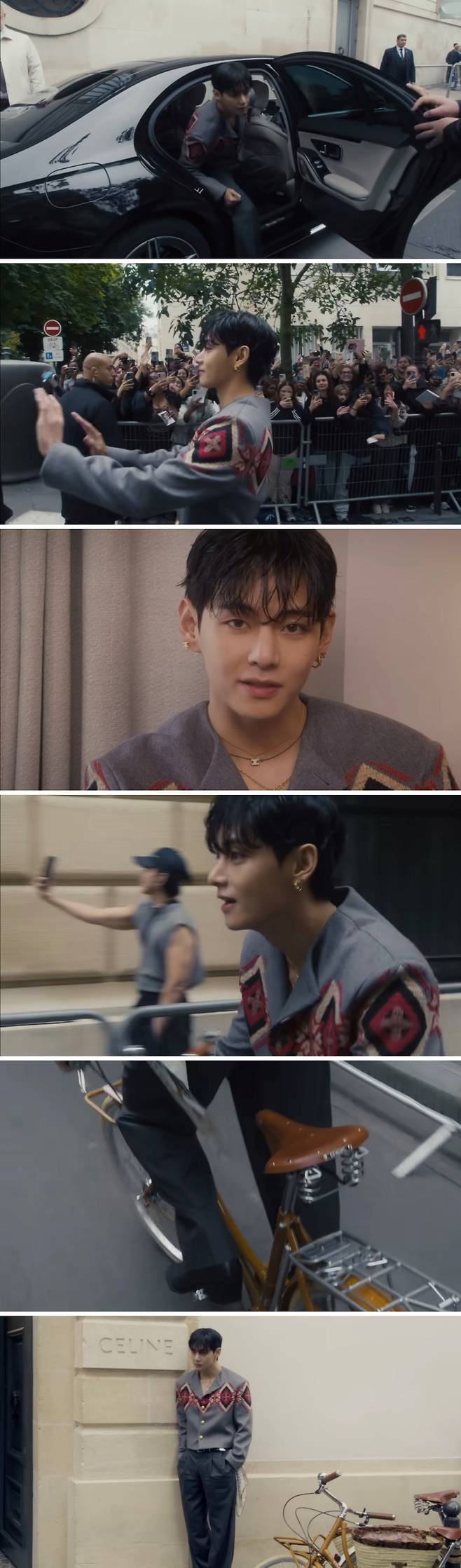 "Bonjour Paris!" 뷔, 김태형, 파리지앵