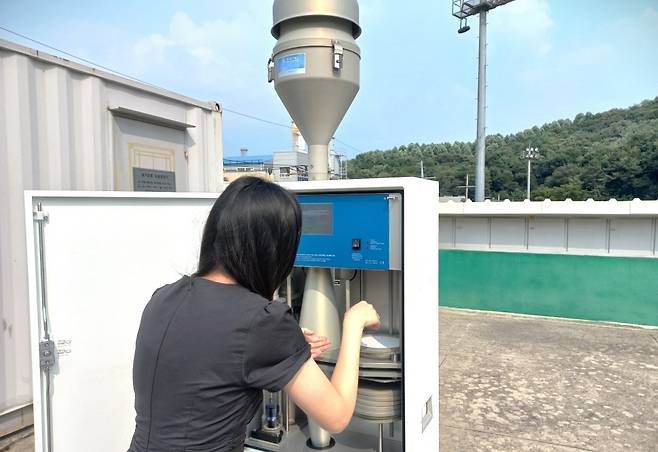 대기 측정망 [경기도보건환경연구원 제공. 재판매 및 DB 금지]