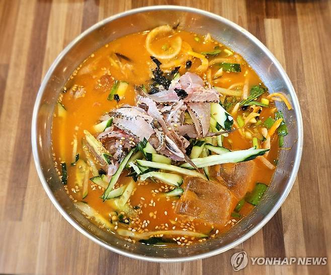 제주 자리물회 [연합뉴스 자료사진]