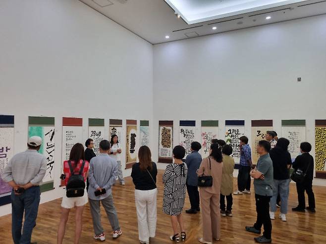 2024년 5월 개최된 제36회 대전광역시미술대전./사진=대전미술협회 제공