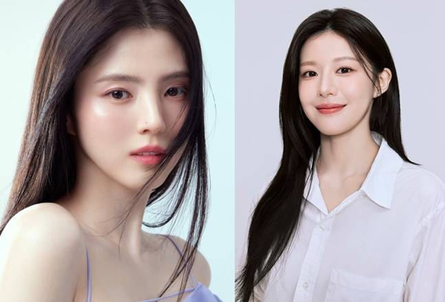 한소희(왼쪽)와 고윤정은 하얀 피부 미인이다. [사진=로레알, MAA]