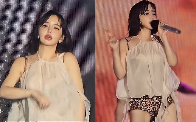 ‘워터밤 서울 2025’ 무대의 박봄. 박봄 인스타그램.