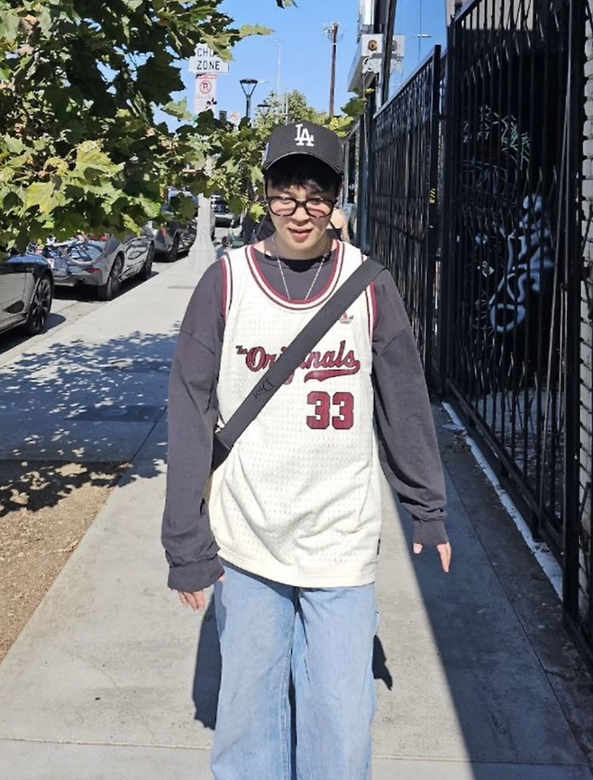 지민 인스타그램.