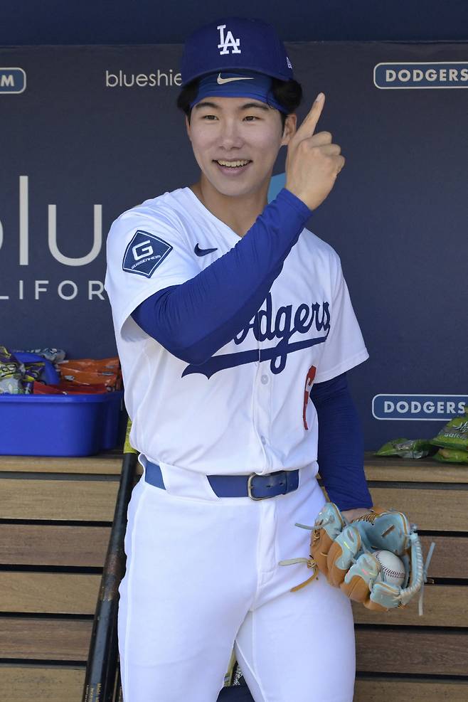 다저스 김혜성. 연합뉴스